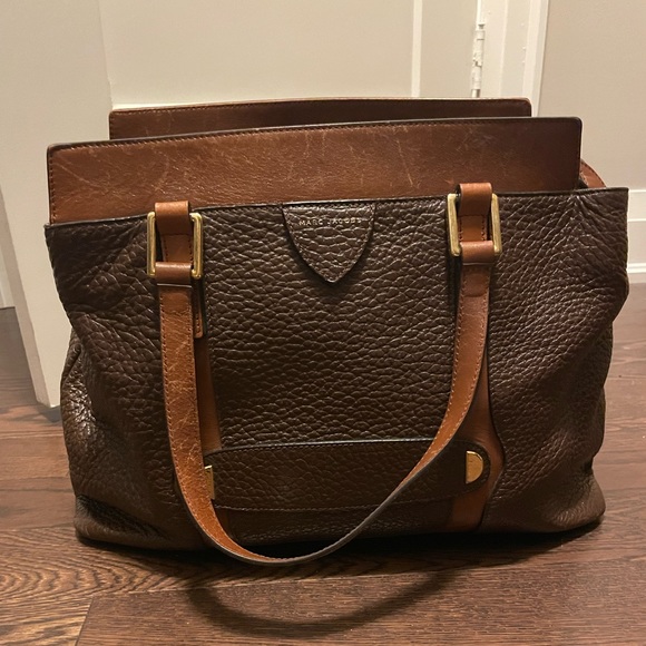 Leather Marc Jacobs Tote - Picture 9 of 14